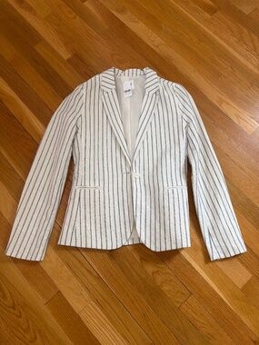 Gap womens cotton/linen blazer